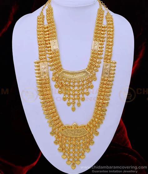 1 gram gold plated jewellery.